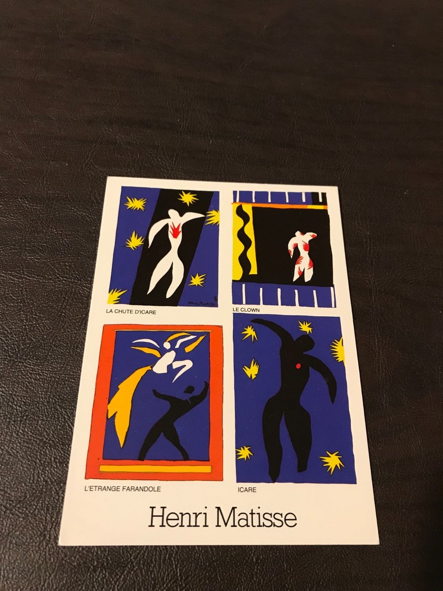 UNPOSTED ART 4 X 6 POSTCARD - HENRI MATISSE - PAPER CUT-OUTS | eBay