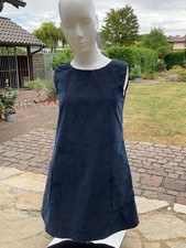 Kleid, Gr. M, Handmade, blau, Cord