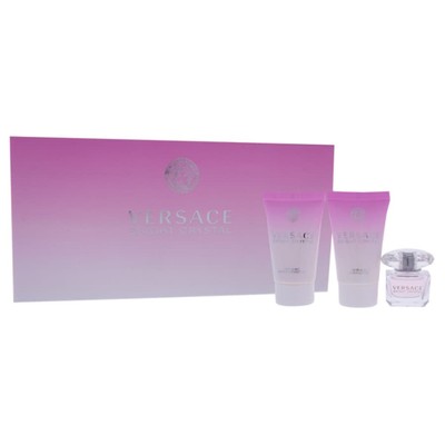 Mini Set / Versace Bright Crystal 3 Pc. EDT Gift Set (w)