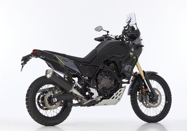 Shark DSX-5 Auspuff Schwarz Passend FüR Yamaha Tenere 700 2019-2026-image