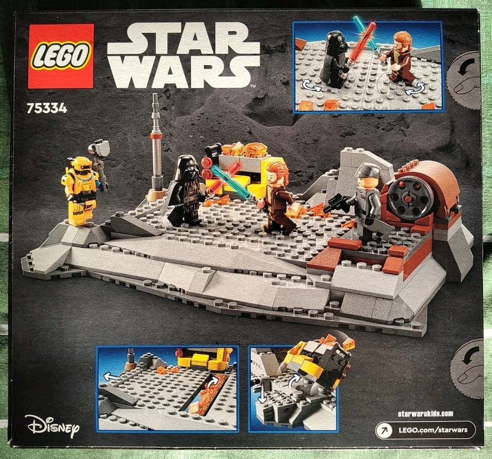 ⭐️LEGO Star Wars 75334 - Obi Wan Kenobi Vs. Darth Vader - Nuovo + OMAGGIO LEGO - Immagine 2 di 4