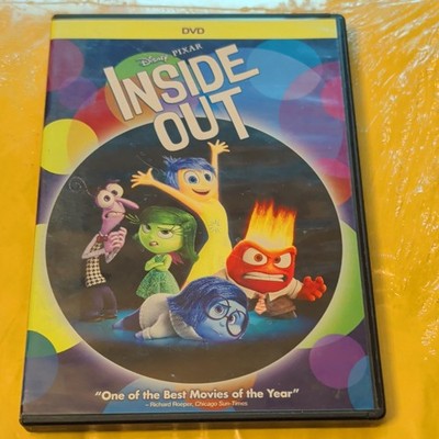 Disney Pixar Inside Out DVD 2015 PG Widescreen Region 1 NTSC 95min