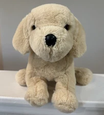 BASS PRO SHOPS 12" YELLOW LABRADOR DOG SUPER SOFT PLUSH STUFFED ANIMAL