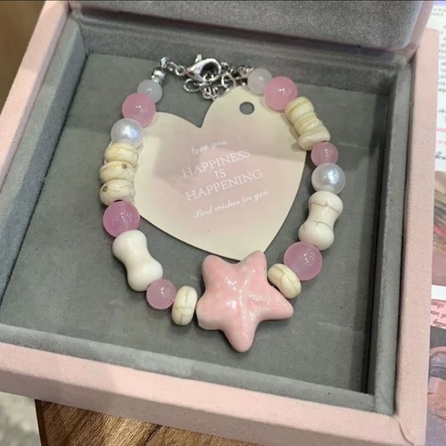 Bracelet En Acier Inoxydable Avec Pendentif Étoile De David - Neuf Sans Emballage D'origine