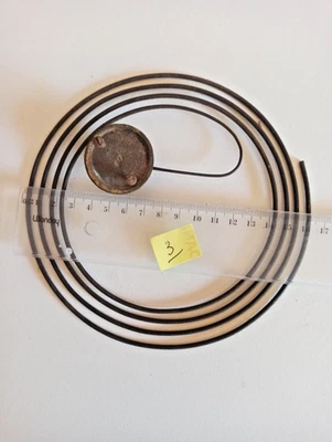 Ancien Gong grand ressort de cloche horloge comtoise.Horlogerie pendule Réf/3 - Photo 1/2