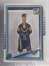 2025 Panini Donruss WNBA - Rated Rookie Aziaha James #95 (RC)