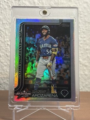 2025 Topps Update Randy Arozarena #ASG-5 All Star Game Rainbow Foil Mariners