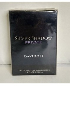 Davidoff Silver Shadow Private 3.4oz 100 ml Eau de Toilette SEALED