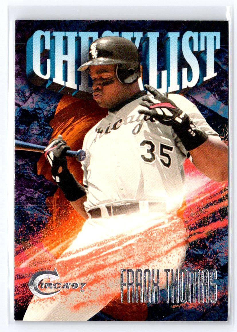 1997 Circa Frank Thomas #396