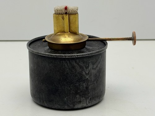 Armspear Brass Ratchet Burner & Drop In Fuel Fount For Tall Railroad Lantern