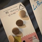 Vintage New Old Stock Mixed Metal Button Lot — photo 4