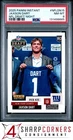 2025 PANINI INSTANT NFL DRAFT NIGHT #NFLDN15 JAXSON DART RC #/2493 POP 6 PSA 8