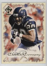 2001 Pacific Private Stock Gold Foil Missing Serial Number Curtis Conway #83