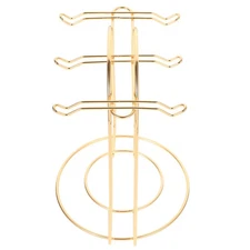 Cup Rack Iron Mug And Saucer Drying Rack For Kitchen And Bar Counter