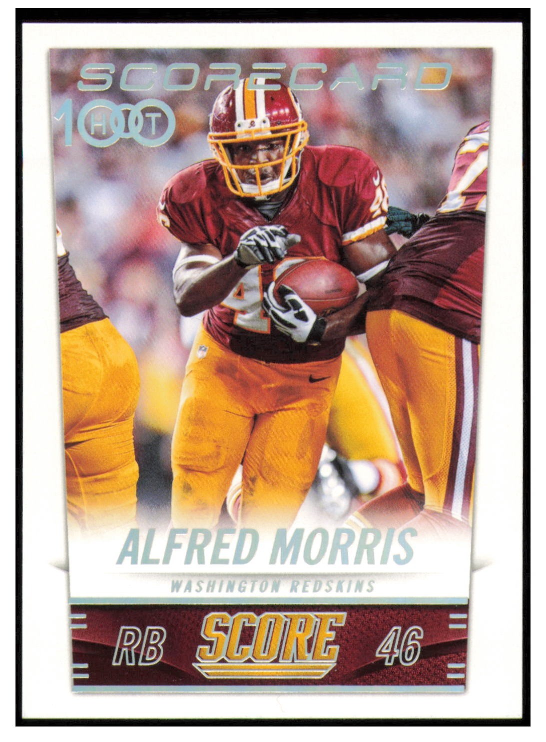 2014 Score #281 Alfred Morris Scorecard