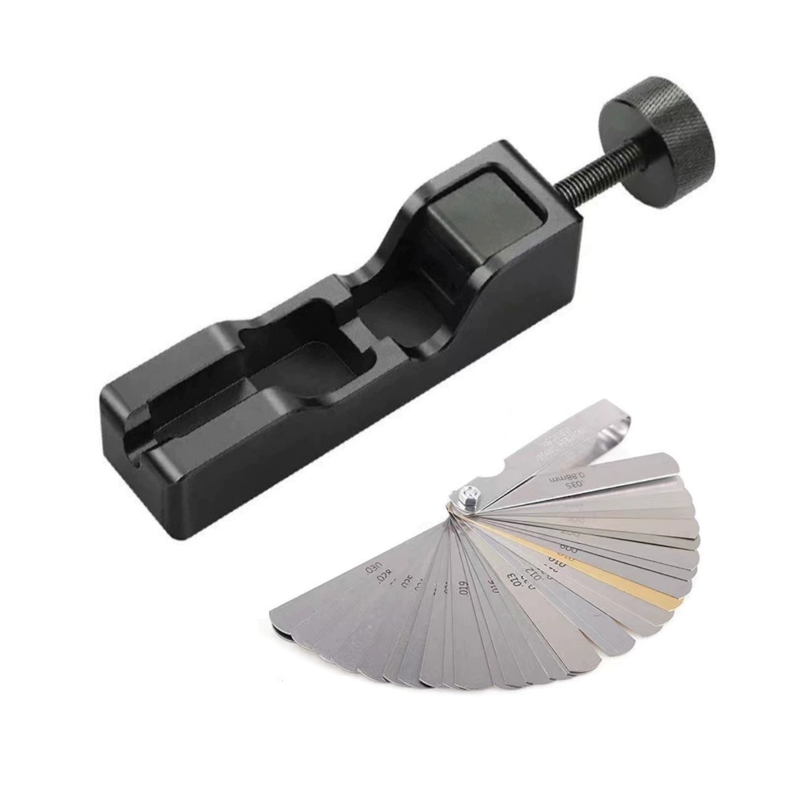 10/12/14/16mm Spark Plug Adjuster Tool, 32-Blade Magnetic Kit for Car Motorcycle