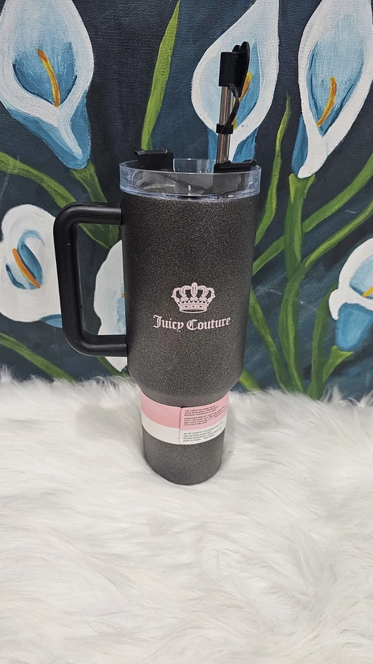 JUICY COUTURE Gris Mate Con Acabado Brillante CALIENTE Y FRÍO. Edición Limitada 40oz Foto 3 de 4