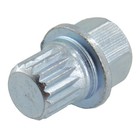 Wheel Lock Key 17 splines / ABC 6 for Volkswagen VW Audi ( 17 pointed splines )