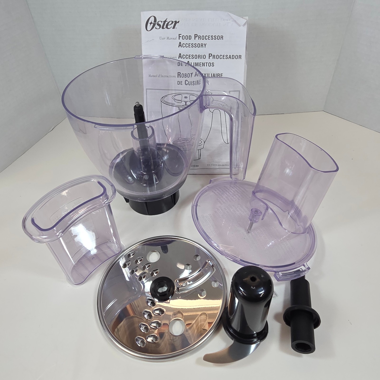 Oster Food Processor Replacement Accessory 116434- 100-090 B