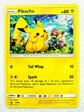 PIKACHU GENERAL MILLS PROMO Card Diamond Holo Rare SM86 POKÉMON TCG 2017  on eBay