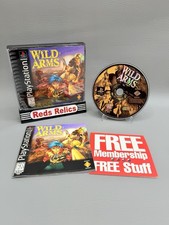 Wild Arms (Sony PlayStation 1, 1997) CIB - Excellent - 1Y Warranty