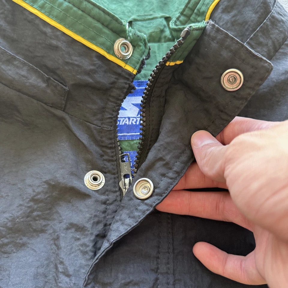 Chaqueta vintage años 90 Starter Seattle SuperSonics XL Foto 4 de 4