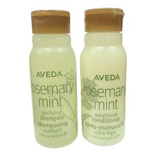 Aveda Rosemary Mint Shampoo  Conditioner Set 1.0fl.oz / 30ml each NEW