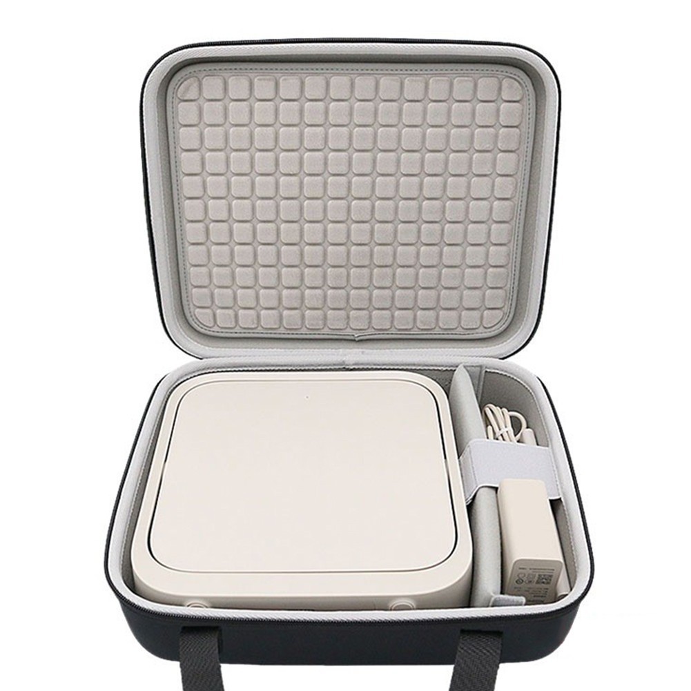 Compact EVA Storage Bag for XGIMI Z9X 4K Projector with Removable Dividers