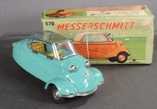 Vintage 1956 Bandai Japan Tin Messerschmitt Kabinenroller vnMint Boxed Original