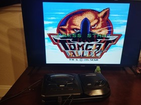 Vintage Sega Cd And Genesis Model 2 Tested Working Condition Console Only Ready