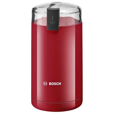 Bosch TSM6A014R elektrische Kaffeemühle 180 Watt Schlagmesser Rot für 75g Bohnen