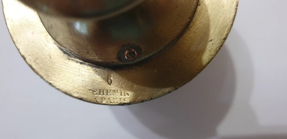 ANCIEN POIDS LAITON 5 KILOGS CHEMIN A PARIS XIX ème - Photo 3/4