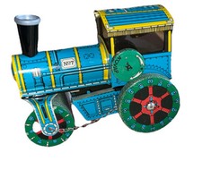 Straßenwalze Dampfwalze No7 von KOVAP Blechspielzeug & Extra 18x14x12 cm
