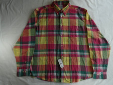 Brooks Brothers Mens XL Plaid Button Down Shi...