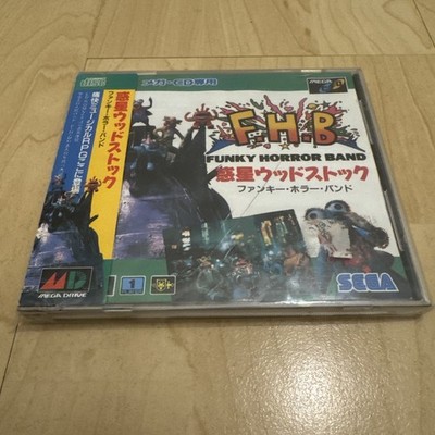 Wakusei Woodstock: Funky Horror Band F.H.B  SEGA MEGA CD SMCD FACTORY SEALED NEU