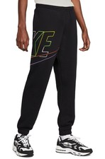 Nike Club Fleece Embroidered Futura Logo Jogger Sweatpants size EXTRA LARGE