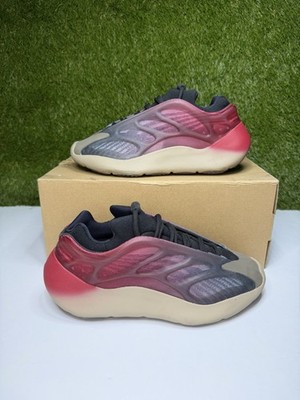 adidas Yeezy 700 V3 Fade Carbon Size 6.5 Mens Red Grey Sneakers 2022 GW1814