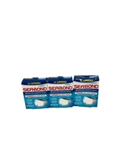 3 Pack Sea-Bond Upper Adhesive Denture Seals, Original, 30 Ct
