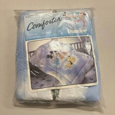 Vintage Dundee Disney Babies Crib Comforter 32" x 42" Mickey Minnie Pluto