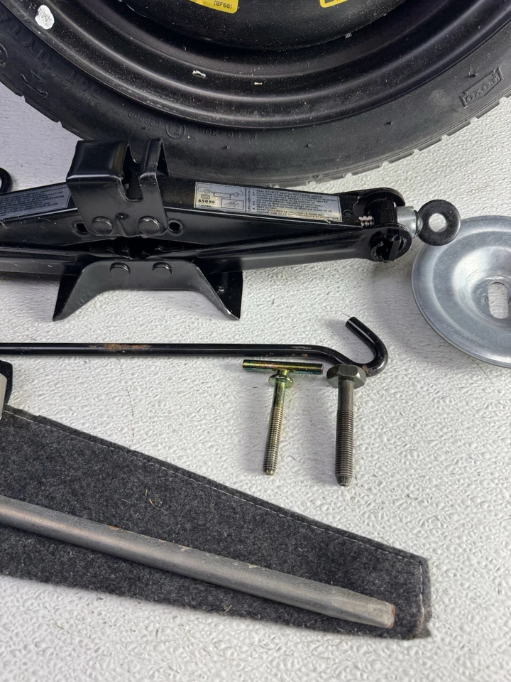 1999-2005 Mazda Miata Spare Tire Wheel Donut 115/70/14 & Jack Tool Wrench Set - Image 3 of 4