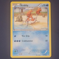 Krabby 13/119 - Phantom Forces - Common Pokemon Card - LP