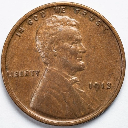 1913-P Lincoln Wheat Penny Extremely Fine (XF)