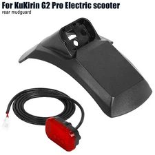 Rear Fender Mudguard Taillight for Kugoo Kukirin G2 Pro Electric Scooter Parts