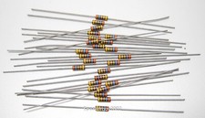25 Pcs - 1/4 Watt - 5 - Carbon Comp Resistors / 3.6 Ohm