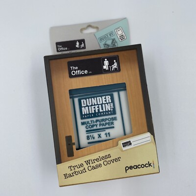 NIB The Office Dunder Mifflin Airpod Case