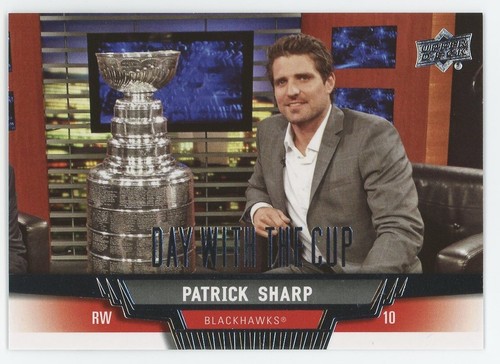 2013-14 Upper Deck Series 1 Patrick Sharp Day With The Cup #DC9