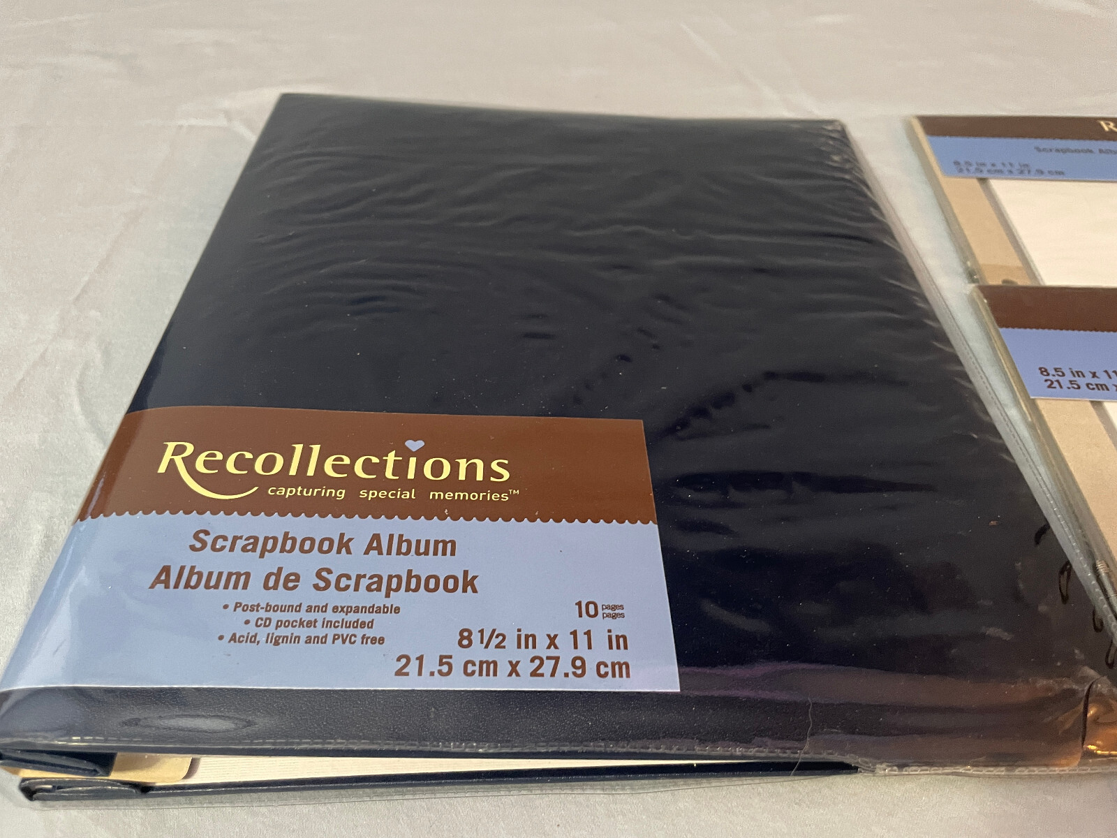 NEW Recollections 10 Page Scrapbook Album 8 1/2" x 11"+ 2 Bonus 10