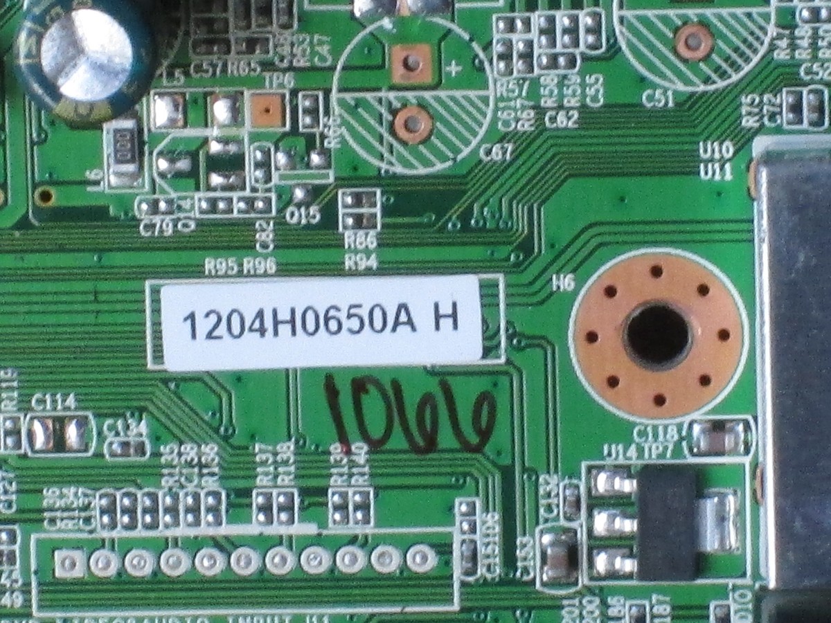 Seiki LC24G82 Main Board 1204H0650A H CV318L-Y 890-M00-0LN04