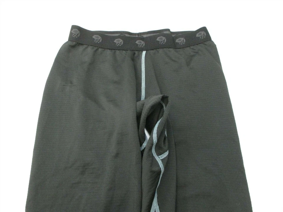 MOUNTAIN HARDWEAR Crop Base Layer Pants Women's Size S Hiking Breathable Black - Image 2 of 4