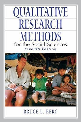 Qualitative Research Methods for the Social Scie- 9780205628070, Berg, paperback